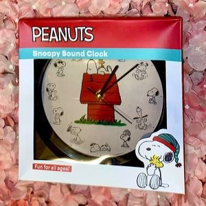 Snoopy Sound Clock